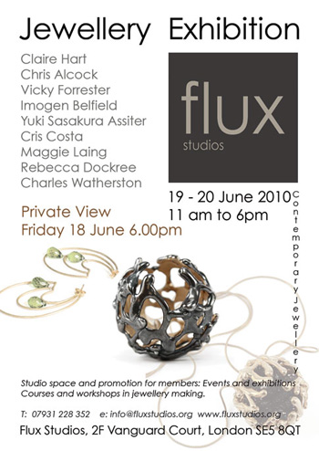 contemporary jewellery exhibition june 2010