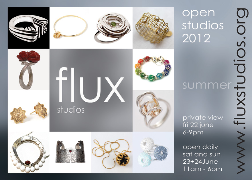 Flux Studios summer jewellery exhibition and sale of new work